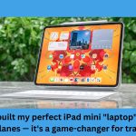 I built my perfect iPad mini “laptop” for planes — it’s a game-changer for travel